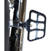 Joker Machine #08-644-1B - Mini Serrated Floorboards - Black - Softail/Sportster/Street Rod