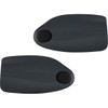 Klock Werks #KWS-01-0122-CC - Flare® Handguards - Harley-Davidson Cable Clutch - Dark Smoke