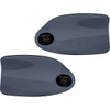 Klock Werks #KWS-01-0122-CC - Flare® Handguards - Harley-Davidson Cable Clutch - Dark Smoke