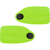 Klock Werks #KWS-01-0127-CC - Flare® Handguards - Harley-Davidson Cable Clutch - Green Ice