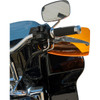 Klock Werks #KWS-01-0130-HC - Flare® Handguards - Harley-Davidson Hydraulic Clutch - Orange