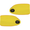 Klock Werks #KWS-01-0131-CC - Flare® Handguards - Harley-Davidson Cable Clutch - Yellow