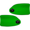 Klock Werks #KWS-01-0132-HC - Flare® Handguards - Harley-Davidson Hydraulic Clutch - Green