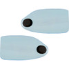 Klock Werks #KWS-04-0620 - Flare® Handguards for Indian - Blue Ice
