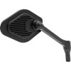 Drag Specialties - Mirror - Adjustable - Diamond - Black - Short Stem - Right