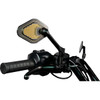 Drag Specialties - Mirror - Adjustable - Diamond - Black/Gold - Short Stem - Right