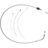 Drag Specialties - Quick Connect Clutch Cable - Upper - 49-1/4" - Stainless Steel