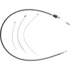 Drag Specialties - Quick Connect Clutch Cable - Upper - 43" - Black/Chrome