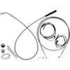 FAT Baggers INC. #249014 - EZ Install Kit - 13"/14" Handlebars - Upper Clutch - Full Length - Braided Stainless Steel