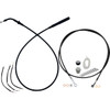 FAT Baggers INC. #249010-B - EZ Install Kit - 10" Handlebars - Upper Clutch - Full Length - Black