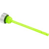 Figurati Designs #FD01-MAGDSPP-KN-SS - Magnetic Oil Dipstick - Knurled - Silver - Indian