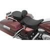 Drag Specialties Seats - Pillion Seat - Mild Stitched - Wide - FL '99-'22