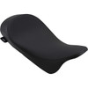 Drag Specialties Seats - Low Solo Seat - Solar Leather - Smooth - FL '08-'23
