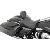 Drag Specialties Seats - Solo Seat - Mild Stitched - Driver Backrest - FL '08-'23