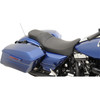 Drag Specialties Seats - Extended Reach Predator Seat - Mild Stitched - Backrest Recepticle - FL '08-'24