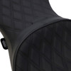 Drag Specialties Seats - Low Touring Seat - Solar Reflective - Double Diamond - with Backrest Receiver - FL '08-'23