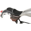 Drag Specialties Seats - Low Touring Seat - Vinyl/Faux Suede - Diamond - Ness Winged Tanks - FL '08-'23