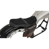 Drag Specialties Seats - Low Touring Seat - Vinyl/Faux Suede - Diamond - Ness Winged Tanks - FL '08-'23