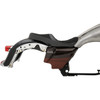 Drag Specialties Seats - Low Touring Seat - Vinyl/Faux Suede - Diamond - Ness Winged Tanks - FL '08-'23