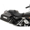 Drag Specialties Seats - Predator III Seat - Double Diamond - Black Stitched - FLHR/FLHX '99-'07
