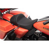 Drag Specialties Seats - Low Profile Solo Seat - Forward - Smooth - FL '08-'23