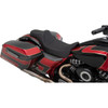 Drag Specialties Seats - Predator III Seat - Extended Reach - Smooth - FL '08-'23