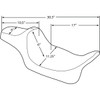Drag Specialties Seats - Predator III Seat - Extended Reach - Smooth - FL '08-'23