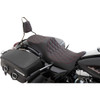 Drag Specialties Seats - Predator III 2-Up Seat - Double Diamond - Red Thread - FL '08-'23