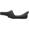 Drag Specialties Seats - Predator III 2-Up Seat - Double Diamond - Silver Thread - FL '99-'07