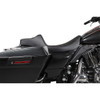 Drag Specialties Seats - Extended Reach Predator III Seat - Double Diamond - Black Stitching - FL '99-'07