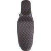 Drag Specialties Seats - Extended Reach Predator III Seat - Double Diamond - Black w/ Red Stitching - FL '99-'07