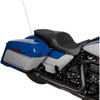 Drag Specialties Seats - Freedom Seat - Vinyl - Double Diamond Black Stitch - FLH '09-'23