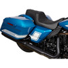 Drag Specialties Seats - Predator 1Up Seat - Vinyl - Double Diamond Black Stitch - FLH '08-'23