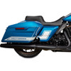 Drag Specialties Seats - Predator 1Up Seat - Vinyl - Double Diamond Black Stitch - FLH '08-'23