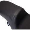 Drag Specialties Seats - Predator 2-Up Seat - Vinyl - Black - Smooth - w/o Backrest - FLH/FLT '08-'24
