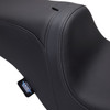 Drag Specialties Seats - Predator 2-Up Seat - Solar Leather - Smooth - w/ Backrest Receptacle - FL '08-'23