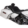 Drag Specialties Seats - Freedom Seat - Vinyl - Double Diamond Black Stitch - FLH '97-'07