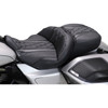 Mustang #89411 - Deluxe One-Piece, 2-Up Seat - Diamond - Black Stitch - FLT/FLH '23-'25