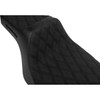 Slyfox #4704C-SlyFox - High Noon Seat - Double Diamond - Black Logo - Black Stitch - FLH/FLT '23-'25