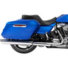 Drag Specialties Seats - Forward Position Freedom Seat - Vinyl - Black Double Diamond Stitch - FLH/FLT '23-'25