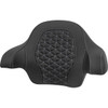 Saddlemen #814-07-21105 - Tour-Pak® Passenger Pad - Tri-Gripper - Silver Stitch - FLH/FLT '14-'25
