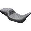 LE Pera #LK-957DL INDY - Maverick Daddy Long Legs Seat - Without Backrest - Black Indy Stitch - FLH/FLT '08-'23