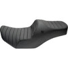 Slyfox #4729A - Chariot Seat - Black Classic Stitch - Black Logo - FLH/FLT '23.5-'26