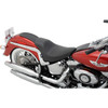 Drag Specialties Seats - EZ-Solo Seat - Smooth - Solar-Reflective Leather - FLST '00-'17