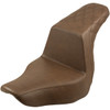 Saddlemen #818-29-173BR - Step-Up Seat - Rear Lattice Stitch - Brown