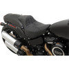 Drag Specialties Seats - EZ-Solo Seat - Scorpion Stitch - Vinyl - FXFB/S '18-'22