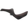 Drag Specialties Seats - Predator III Seat - Double Diamond - Red Stitching - FL/FX '18-'23