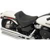 Drag Specialties Seats - EZ-Solo Seat - Scorpion Stitch - Vinyl - FL/FX '18-'22