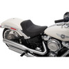 Drag Specialties Seats - EZ-Solo Seat - Smooth - Solar-Reflective Leather - FLFB/S '18-'22