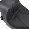 Drag Specialties Seats - EZ-Solo Seat - Scorpion Stitch - Vinyl - FLFB/S '18-'25